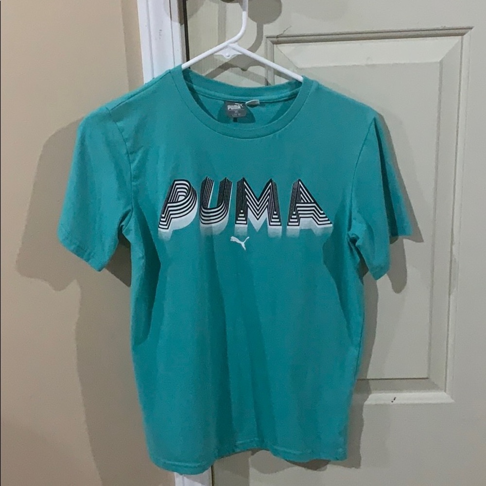 Blue puma T-shirt